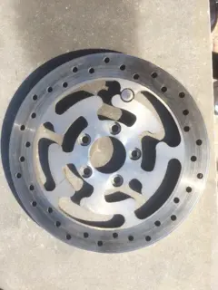 Harley twincam BREMBO achterste remschijf (dikke)