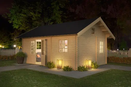 Tuinhuis-Blokhut Caroline SGC/ 390 X 575 cm