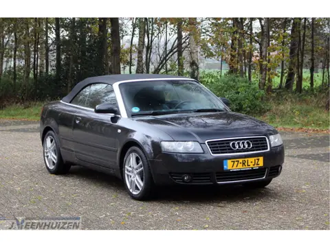 Audi A4 Cabriolet 2.4 V6 Pro Line | 2005 | AUTOMAAT | Youngtimer | RNS-E Navi | Cruise | Xenon | Led