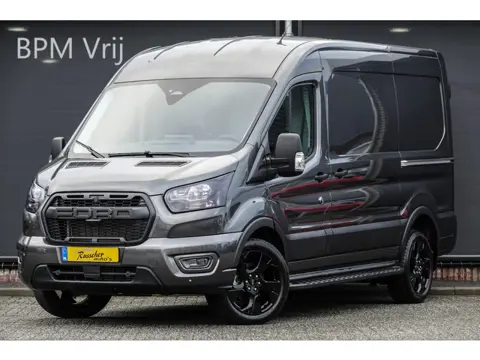 Ford Transit L2H2 | 165Pk A8 Aut. | Raptor Edition | 2x Schuifdeur | Achteruitrijcamera | Trekhaak |