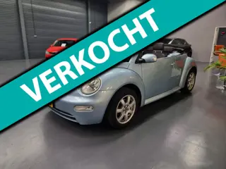 Volkswagen New Beetle Cabriolet 1.6 Turijn Comfort CABRIO AIRCO CRUISE DEALER ONDERHOUDEN NAP NL AUT