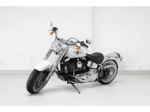 Harley Davidson Chopper 88 FLSTF Fat Boy - Hydraulic Chain Tensioners - White Pearl -