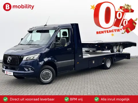 Mercedes-Benz Sprinter 519 CDI Tijhof AluLiner + Aanhanger V/A €32 Per Dag!! Leer Luchtvering NIEUW!