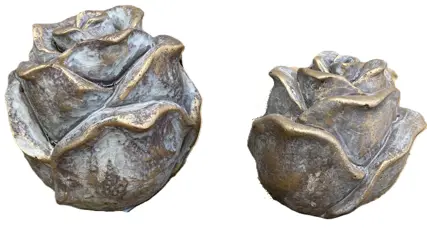 ROSE CONCRETE OLD GOLD SET NIEUW