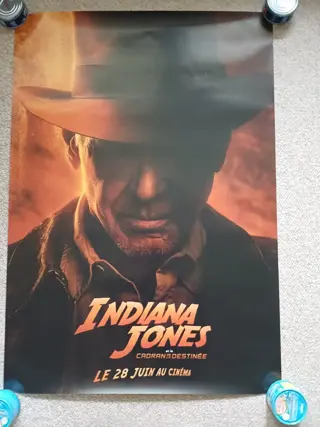 Indiana Jones and the Dial of Destiny filmposter.