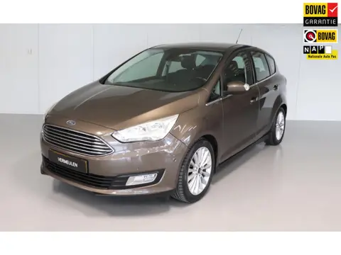 Ford C-Max 1.5 Titanium Automaat – Comfort en Luxe in één (2015, bruin metallic)