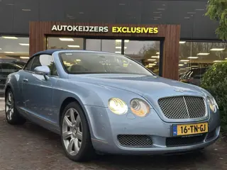 Bentley Continental GTC 6.0 W12 Cabriolet Nederlandse auto, perfect onthouden