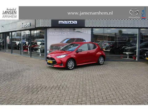 Mazda 2 Hybrid 1.5 Select , Automaat, Half Leder, Camera, All Season, Adap.Cruise, HUD, Stoel/Stuurv