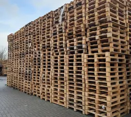 Houten pallets en palletranden te koop