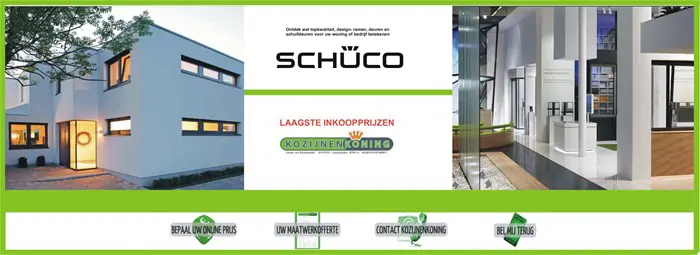 Schüco kunststof kozijnen deurenj