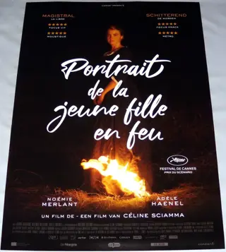PORTRAIT DE LA JEUNE FILLE EN FEU filmposter.