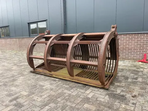 Eurosteel Puinbak met knijper pelikaanbak Verachtert