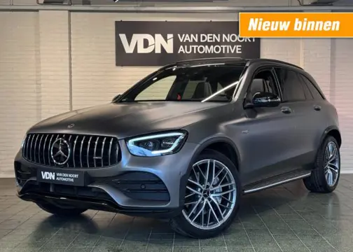 MERCEDES-BENZ GLC-KLASSE AMG 43 4MATIC Premium Luchtvering Perf Uitlaat Kuipstoel Pano 21''