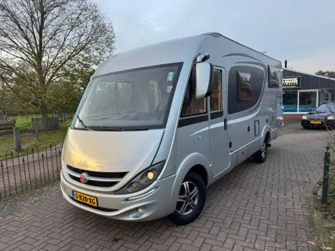 BÃ¼RSTNER CAMPER Fiat Viseo i690*XXL Garage*Enkele bedden*Luchtvering*Trekhaak