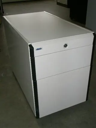 1x Verrijdbaar 2-l.blok Gispen