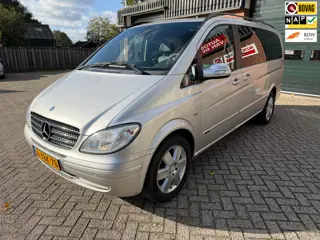 Mercedes-Benz Viano 3.0 CDI V6! Dub-Cab 2x Schuif 1e Eigenaar NL-Bus YOUNGTIMER!