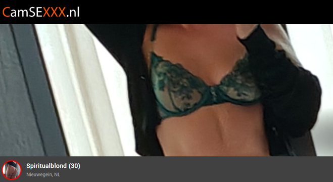 Spiritualblond (30) #Nieuwegein, NL Even lekker helemaal niet nadenken