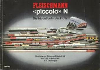 Fleischmann Piccolo catalogus 1989-90 N
