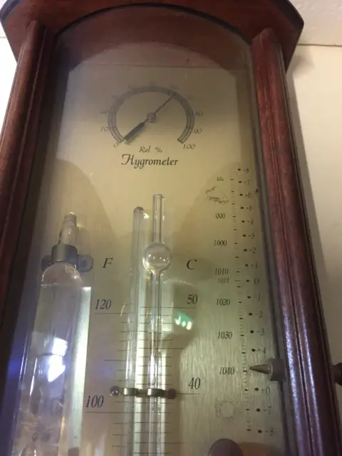 Antieke Tendancy Barometer uit de 19e eeuw