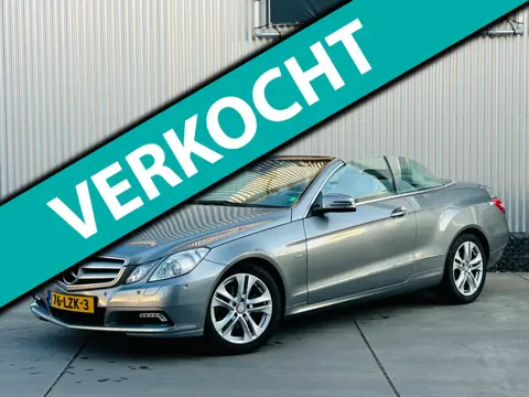 Mercedes-Benz E-klasse Cabrio 200 CGI, NAP, Automaat, Clime, Cruise, Youngtimer, Zeer nette auto.