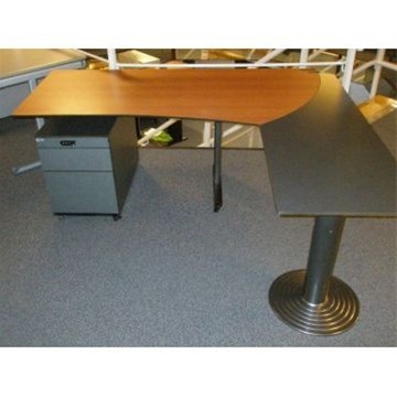 SET Bureau met ladeblok 3x vr