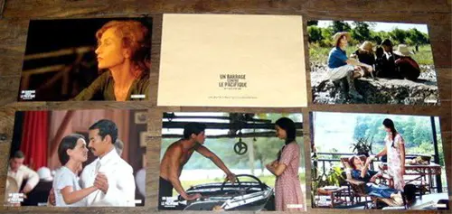 UN BARRAGE CONTRE LE PACIFIQUE lobbycard set.