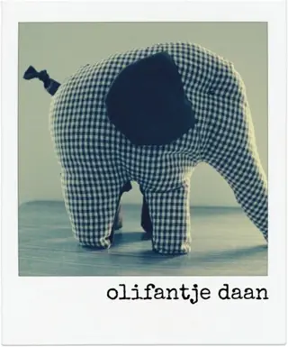 O-lief-antje Daan. Handmade with love. 100% katoen