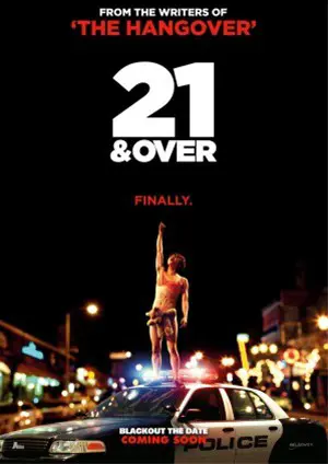 21 and OVER filmposter.