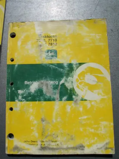 Manual JD 7610/7710/7810