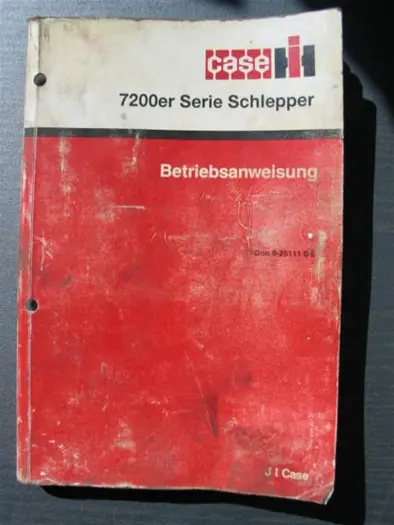 Manual Case 7200er serie