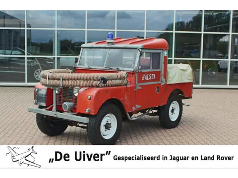 Land Rover Series 1 86 inch Fire Engine Ongerestaureerd originele staat bouwjaar 1953