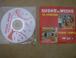 Suske en wiske cd-rom en dvd