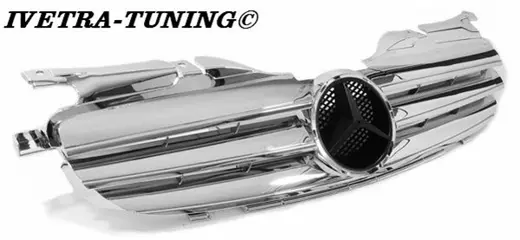 **IVETRA-TUNING** Chrome Sport Grill Mercedes SLK R170