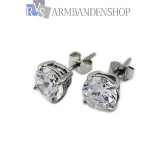 Div rvs oorbellen met " diamant " diamanten oorbellen 316L