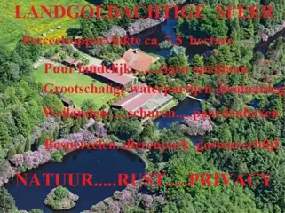 Landgoedachtig perceel; 7,5 ha., woonpand, stalgebouwen