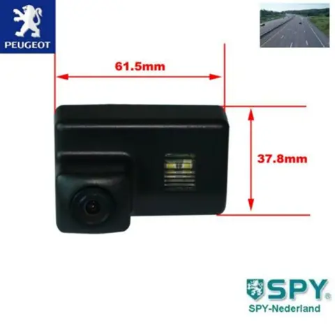 Peugeot 206 207CCSW 407 Sedan achteruitrijcamera systeem SPY