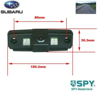 Subaru Forester Impreza achteruitrijcamera systeem SPY