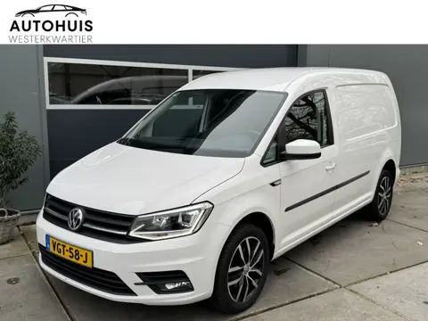 Volkswagen Caddy 2.0 TDI 102pk DSG L2H1 BMT Maxi C-Edition Navigatie Xenon Voorruit verwarming Apple