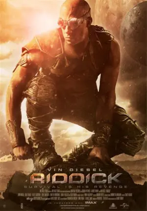 RIDDICK filmposter.