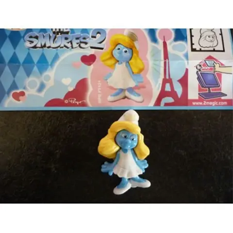 The Smurfs: figuur met bijsluiter x 5
