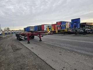 Groenewegen 45 CC-16-27 TUN | 45 ft 40 ft 2 x 20 fFT | dutch chassis OH-08-JB | bpw drum.