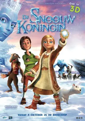 DE SNEEUWKONINGIN filmposter.