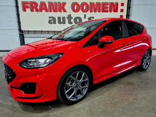 Ford Fiesta 1.0 EcoBoost Hybrid 125PK ST-Line + OH historie|LED|DAB|Apple|Android|Climate control|Cr