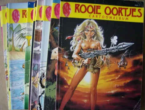 83 rooie oortjes cartoonalbum