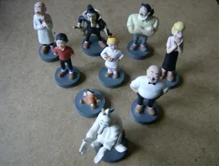 64 suske en wiske beeldjes