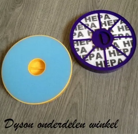 Dyson filterset hepa filter en motor filter vervangend