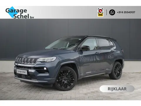 Jeep Compass 4xe 240 Plug-in Hybrid Electric S - Leder - ACC - 360 camera - Navi - Blind Spot - LED 
