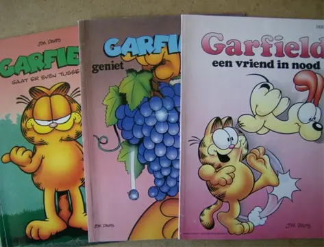 Garfield albums adv. 104