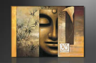 Nieuw canvas schilderij Boeddha 120 x 80 cm