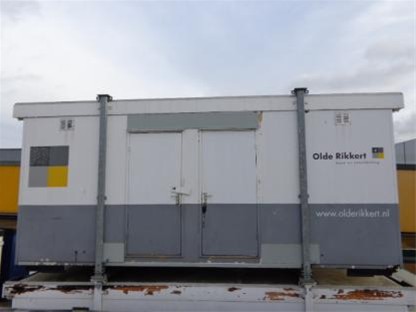 Toilet/kleedunit 6x3m